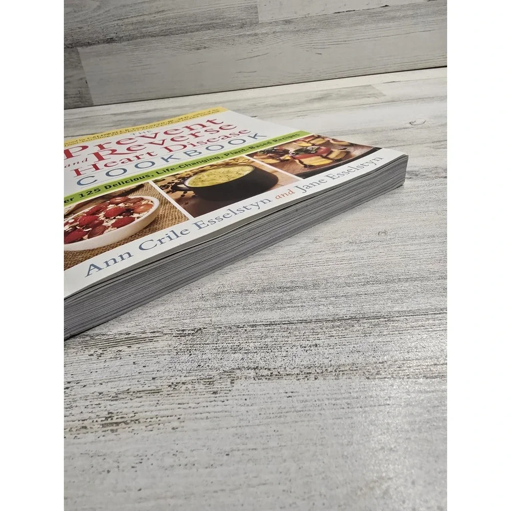Prevent and Reverse‎ Heart Disease Cookbook Ann Crile Jane Esselstyn Vegan WFPB